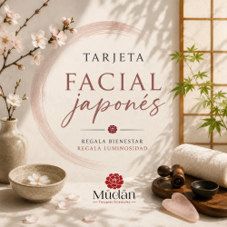 Tarjeta FACIAL JAPONÉS