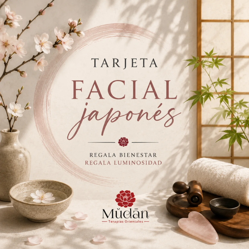 Tarjeta FACIAL JAPONÉS